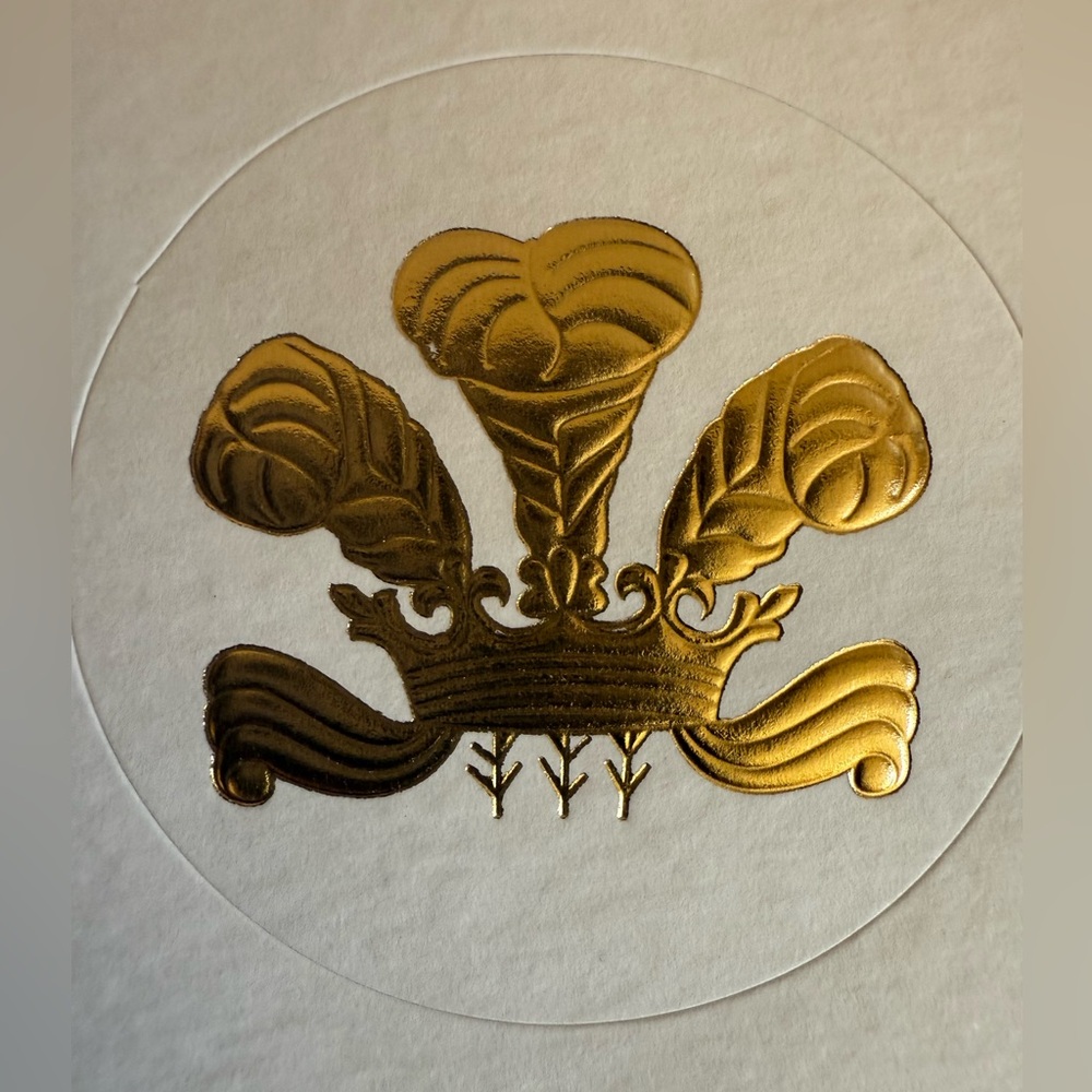 CREED 1760 parfume stationary plume stickers